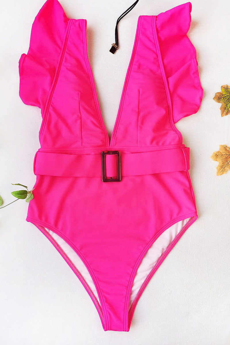 Fashion Simplicity Solid Swimwears(5 Colors)