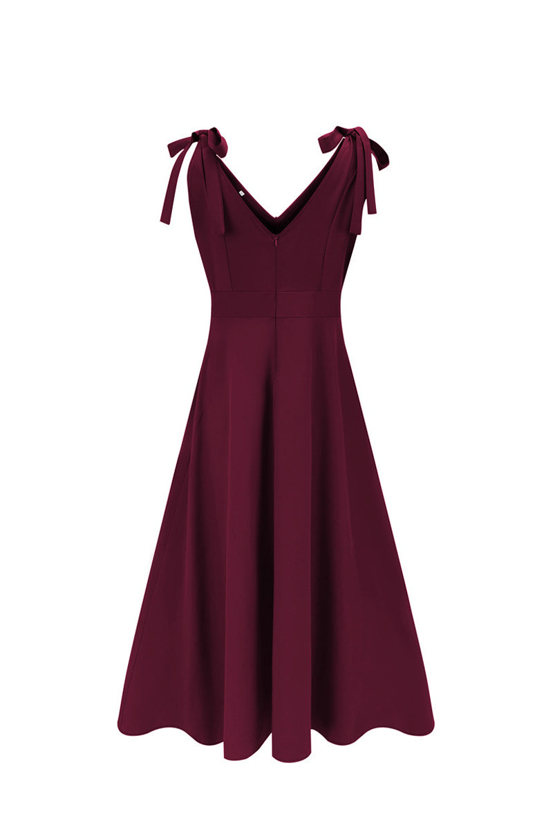 Celebrities Elegant Solid Slit V Neck Evening Dress Dresses(3 Colors)