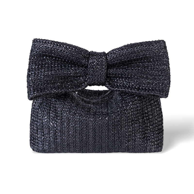 Casual Bow Weave Handbags