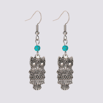 Elegant College Geometric Hollowed Out Patchwork Earrings