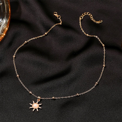 Elegant Simplicity Solid Patchwork Necklaces